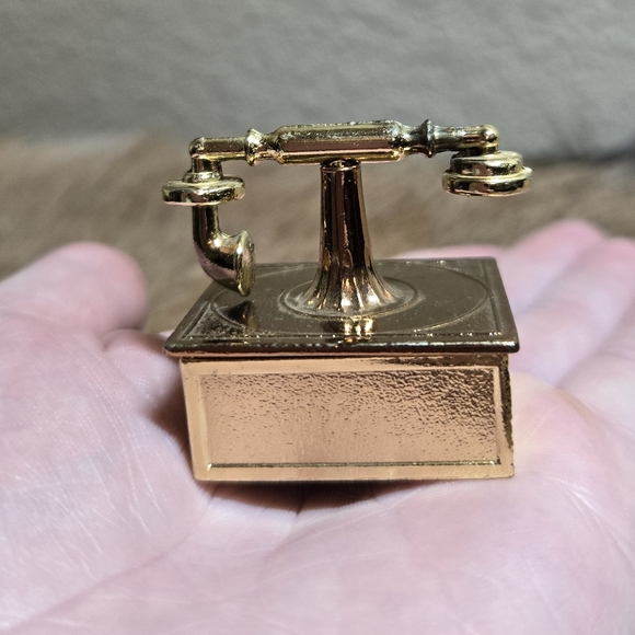 Other - Brass Mini Vintage Phone Made In England